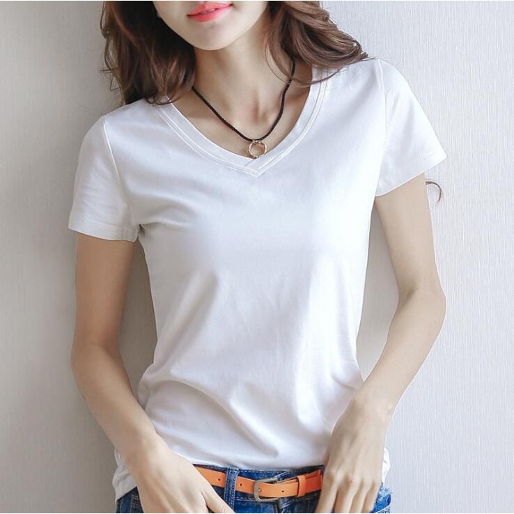 Plain white clearance shirt for women