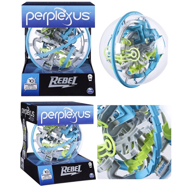 SPIN MASTER Perplexus Rebel, 3D Maze Game with 70 Obstacles