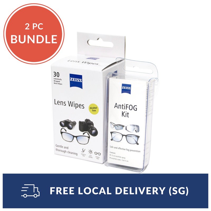 Anti-Fog Lens Wipes (30s)