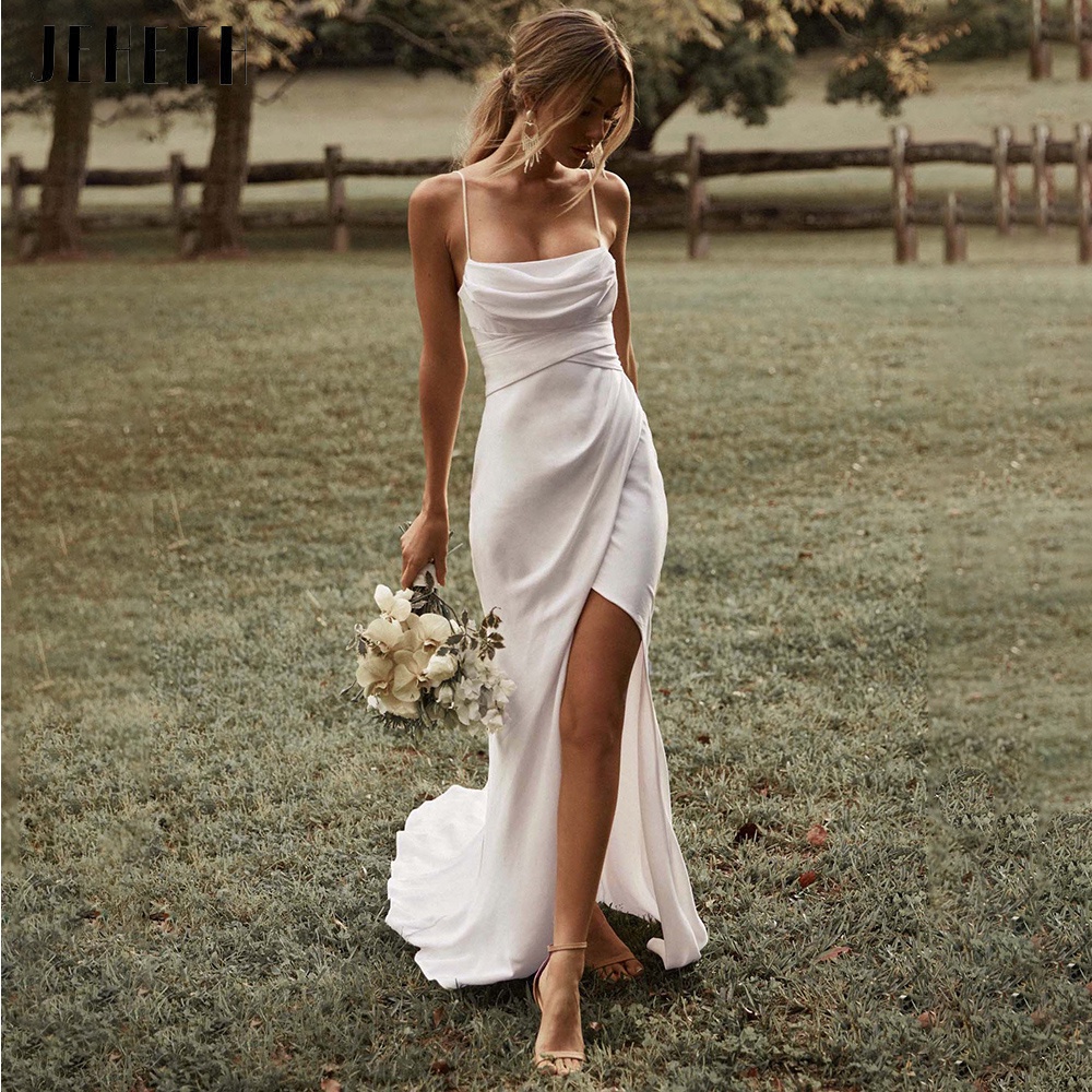 Top 10 bridal satin dress style ideas and inspiration