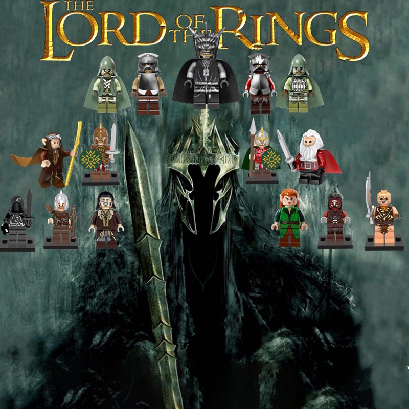 Lord of the rings hot sale minifigures