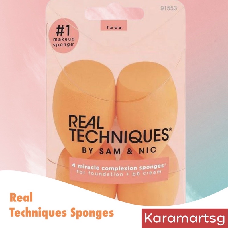 Real techniques store beauty blenders