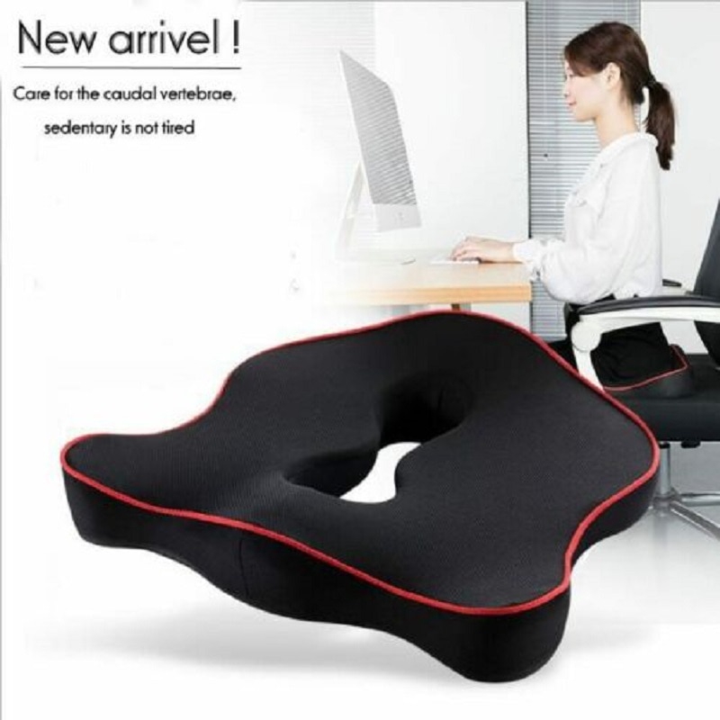 Office chair with tailbone cut online out