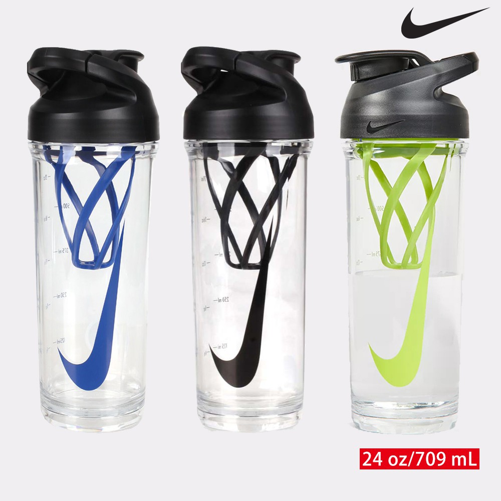 NIKE Shaker Water Bottle 24oz/709 ml Whey Protein Fitness Sports Cup TRITAN  N1000106
