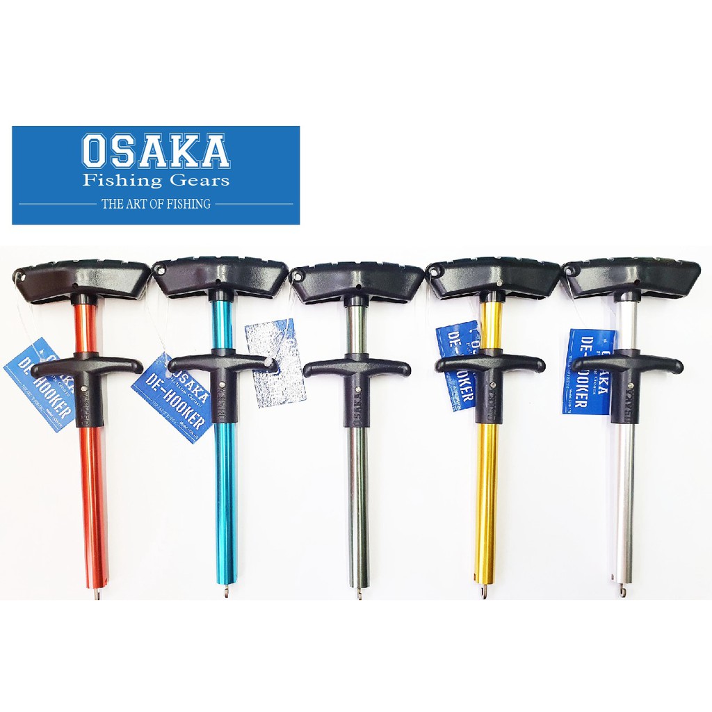 OSAKA DE-HOOKER Fish Hook Remover Tool 230mm / 9 Inch Long for use on  freshwater and saltwater fishing