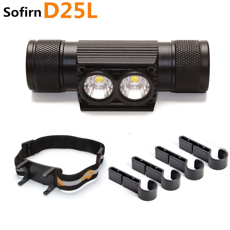 Sofirn Rechargeable D25L Headlamp LH351D 90 High CRI Super Bright