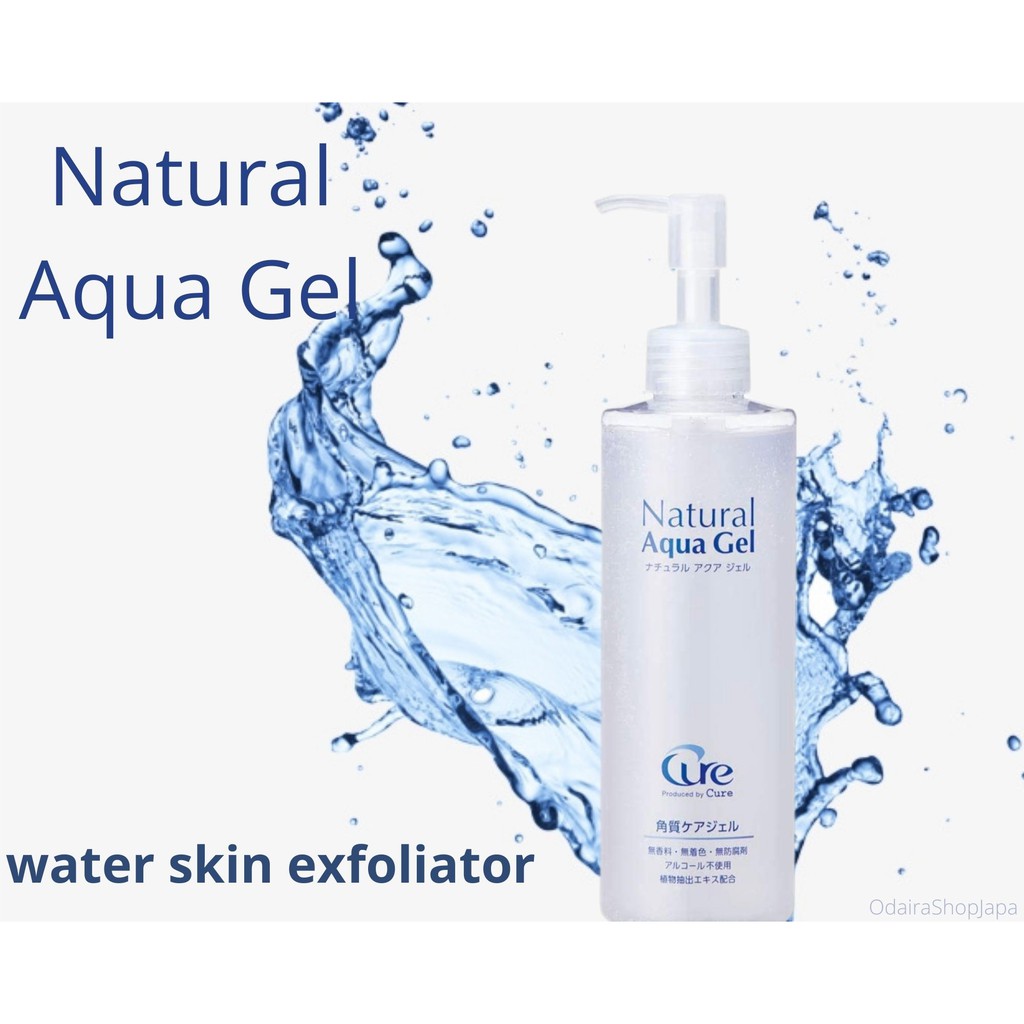 Cure Natural Aqua Gel Exfoliator 250g – Japanese Taste