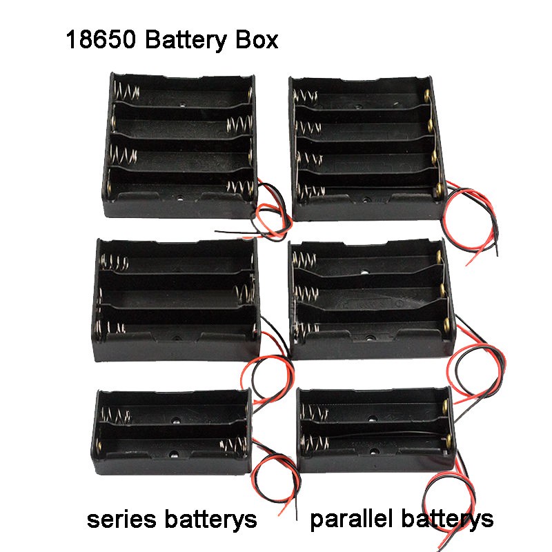 18650 Size 1/2/3/4 Slot Battery Holder Storage Box Case Series