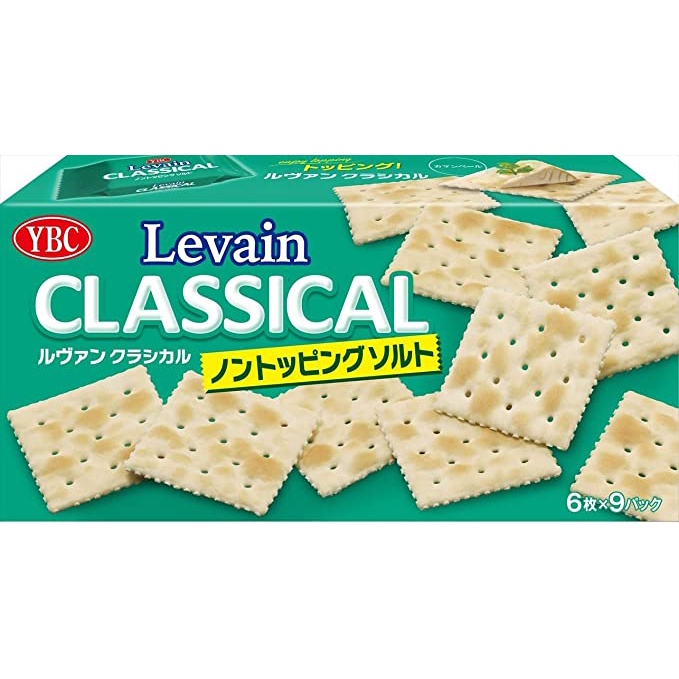 Yamazaki Biscuit Levain Classical Non Topping Salt 54 pieces x 10