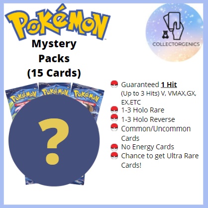 BEST Pokémon MYSTERY BOX Guaranteed Hits Rares Holos Shiny 