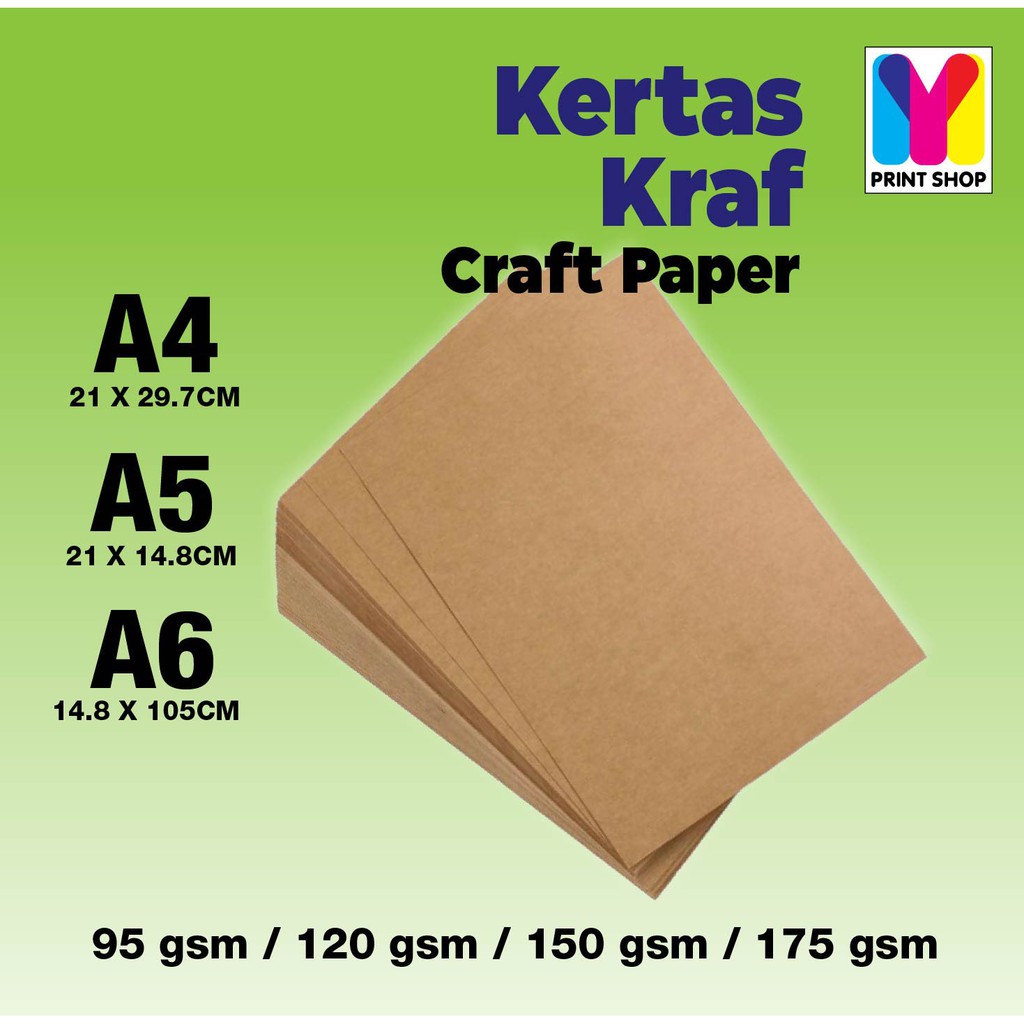 A6 kraft online paper