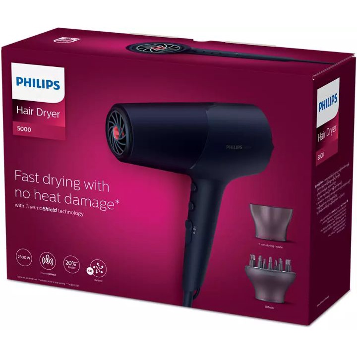 Philips thermoprotect 2024 ionic hairdryer