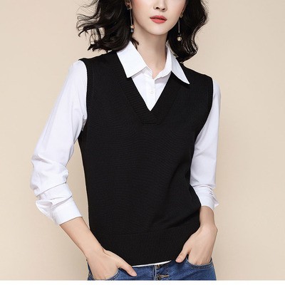 Pullover hot sale vest womens