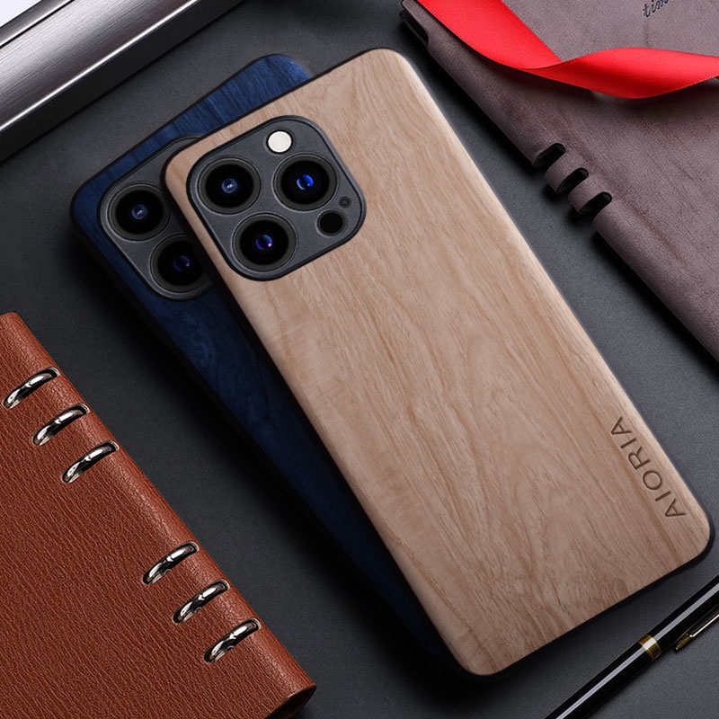 Case for Xiaomi 11T Pro 5G funda bamboo wood pattern Leather Anti-Scratch  Coque back cover