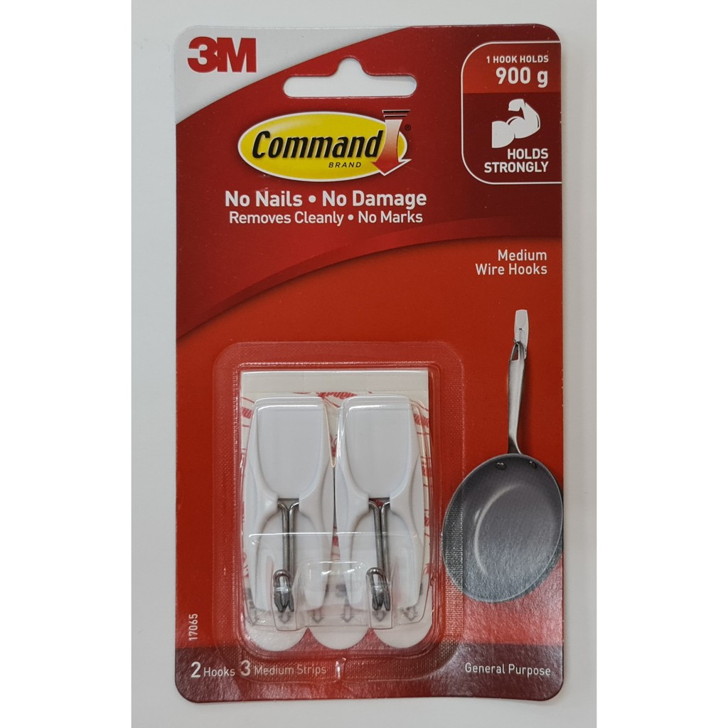 3M Command Medium Wire Hook - 17065