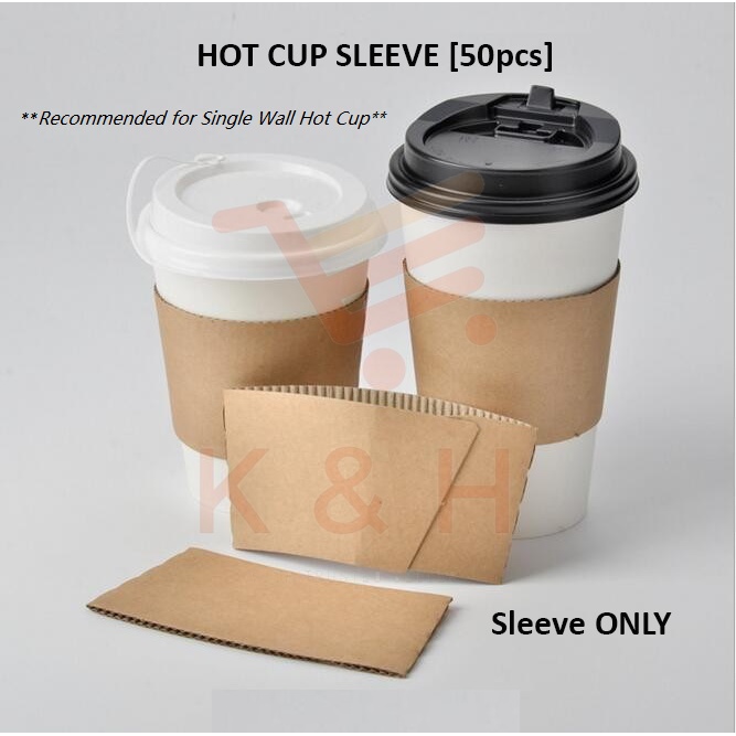 Cup Sleeve with Handle Punch 12OZ