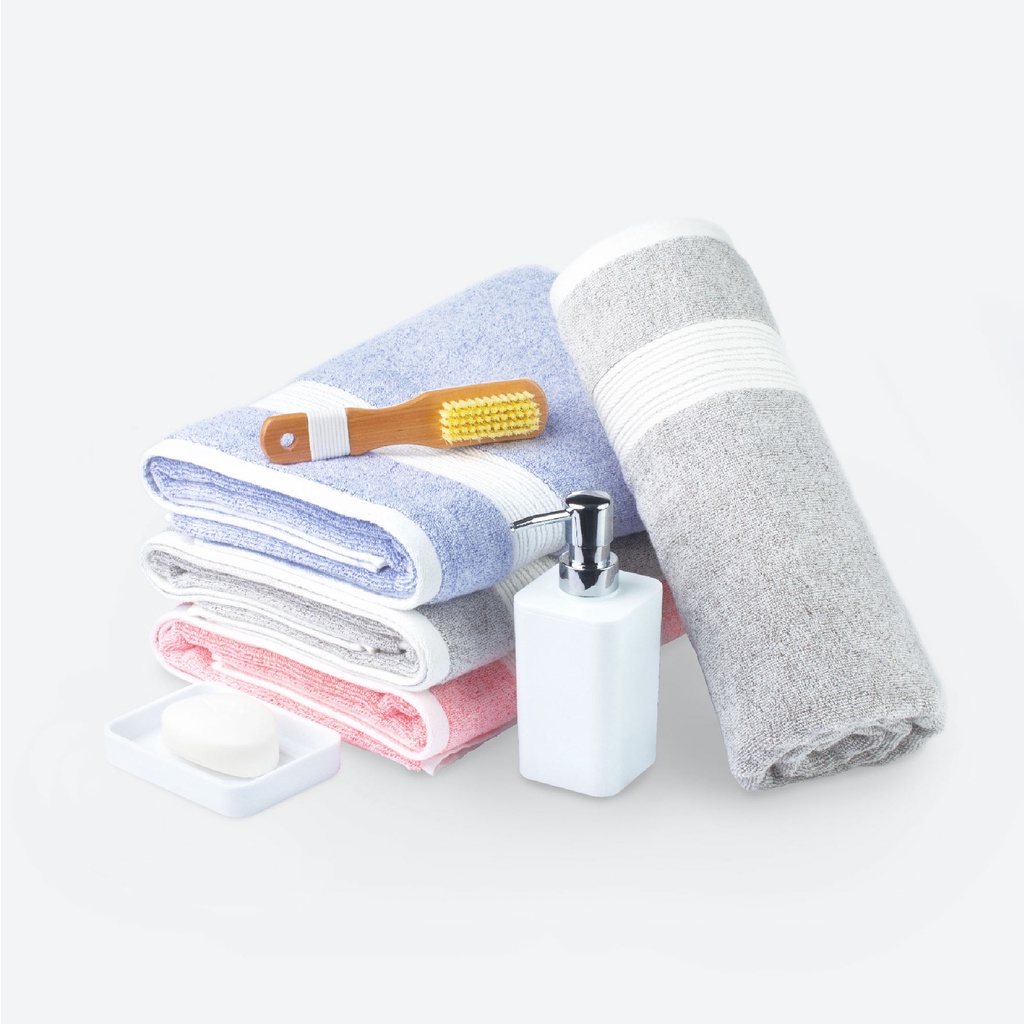 Oxwhite High Absorbent Bamboo Fibre Cotton Bath Towel Shopee