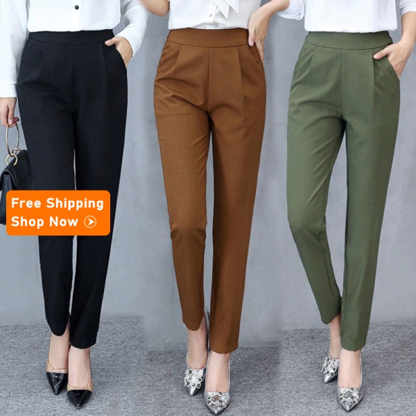 Casual hot sale office trousers