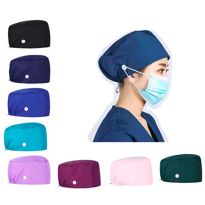 Surgical cap doctor nurse cap Scrub caps | Shopee Singapore