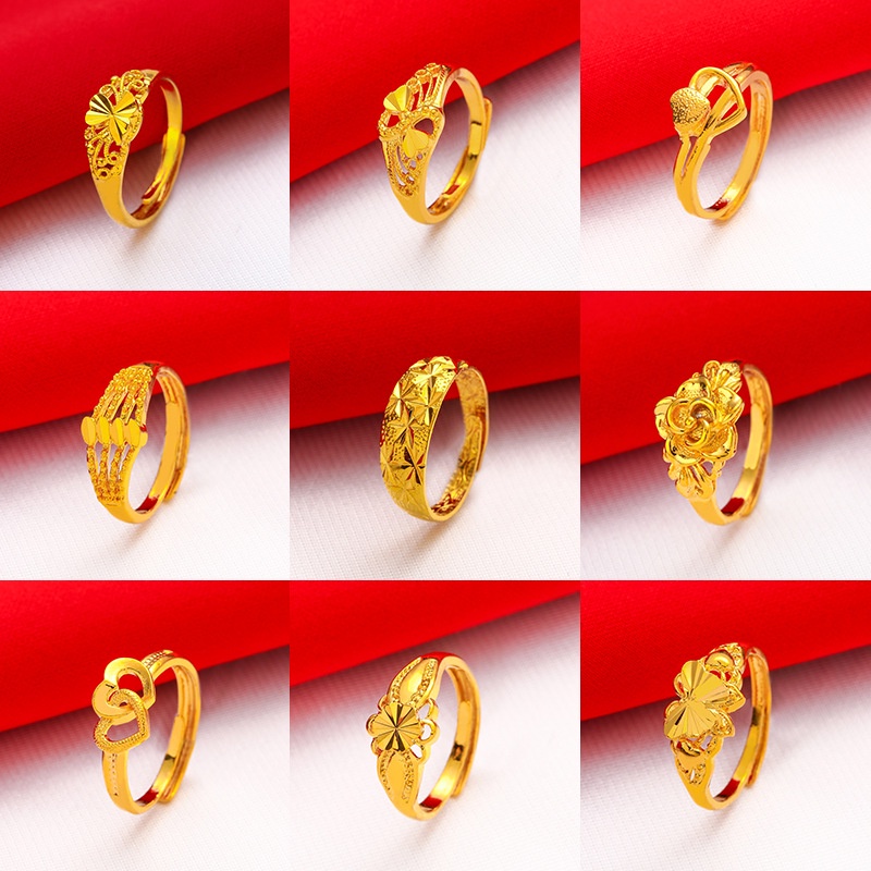 Gold ring hot sale female image