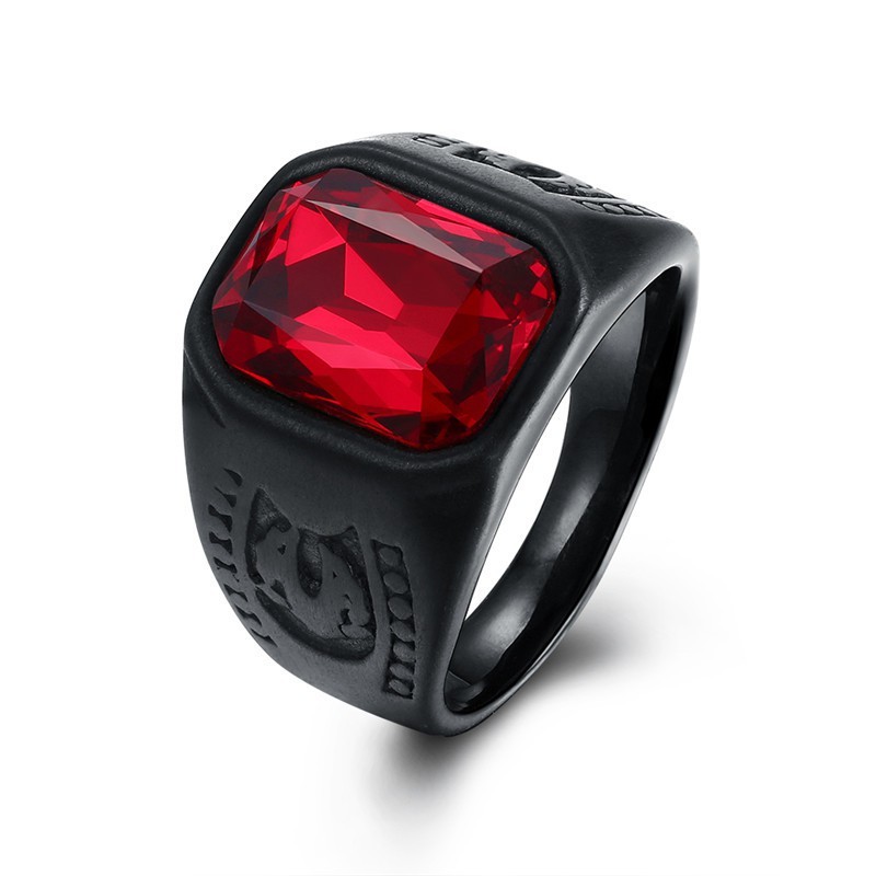 Red ruby ring 2025 for men