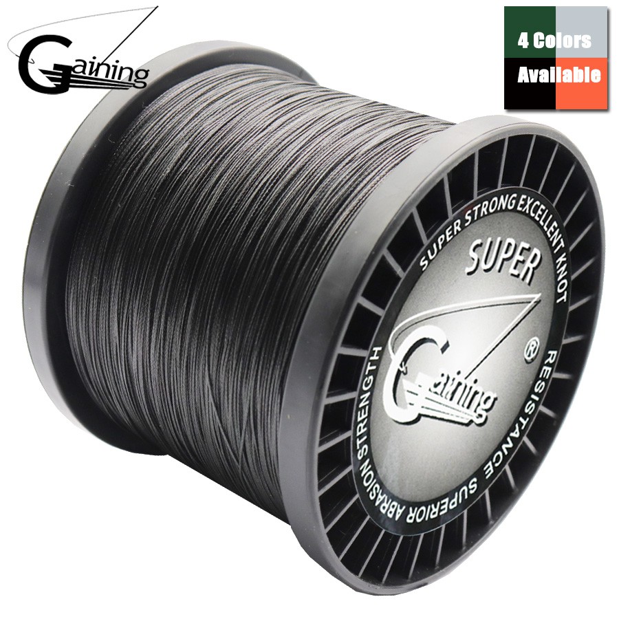 Gaining 9 Strands 1500m Braid Wire Multi Color Super Strong