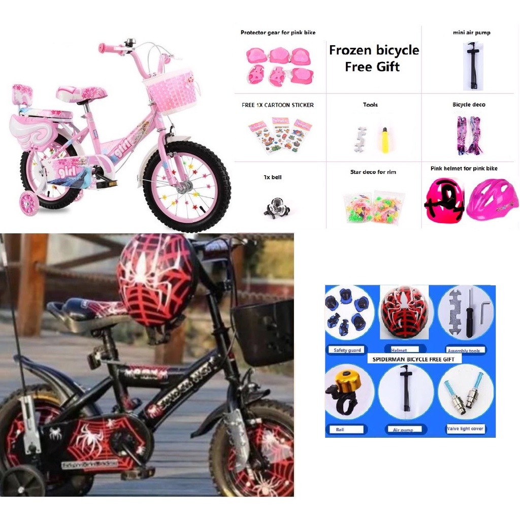 Frozen cycle outlet for girls