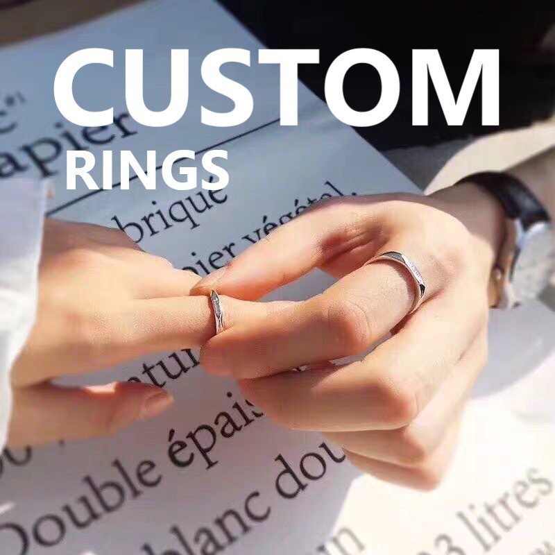 Custom hot sale rings men