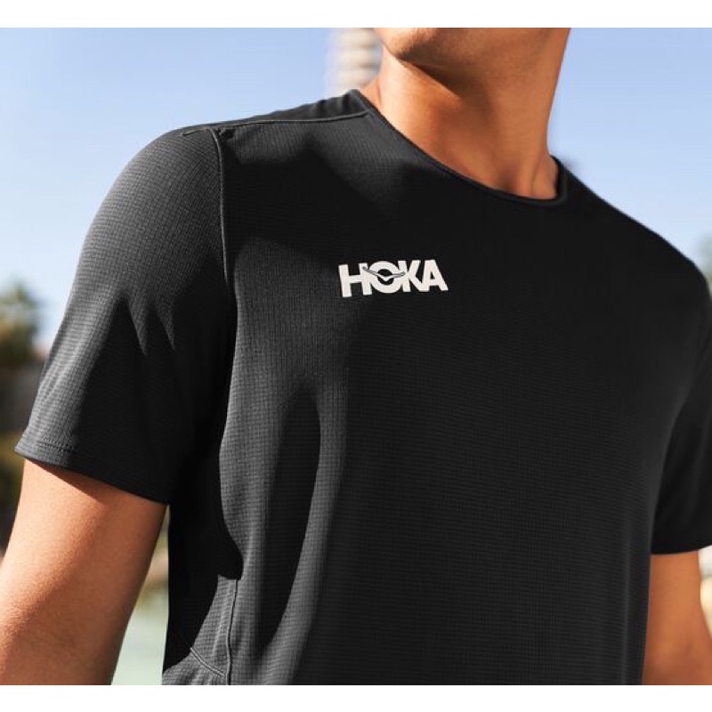 Hoka one one running shirt store