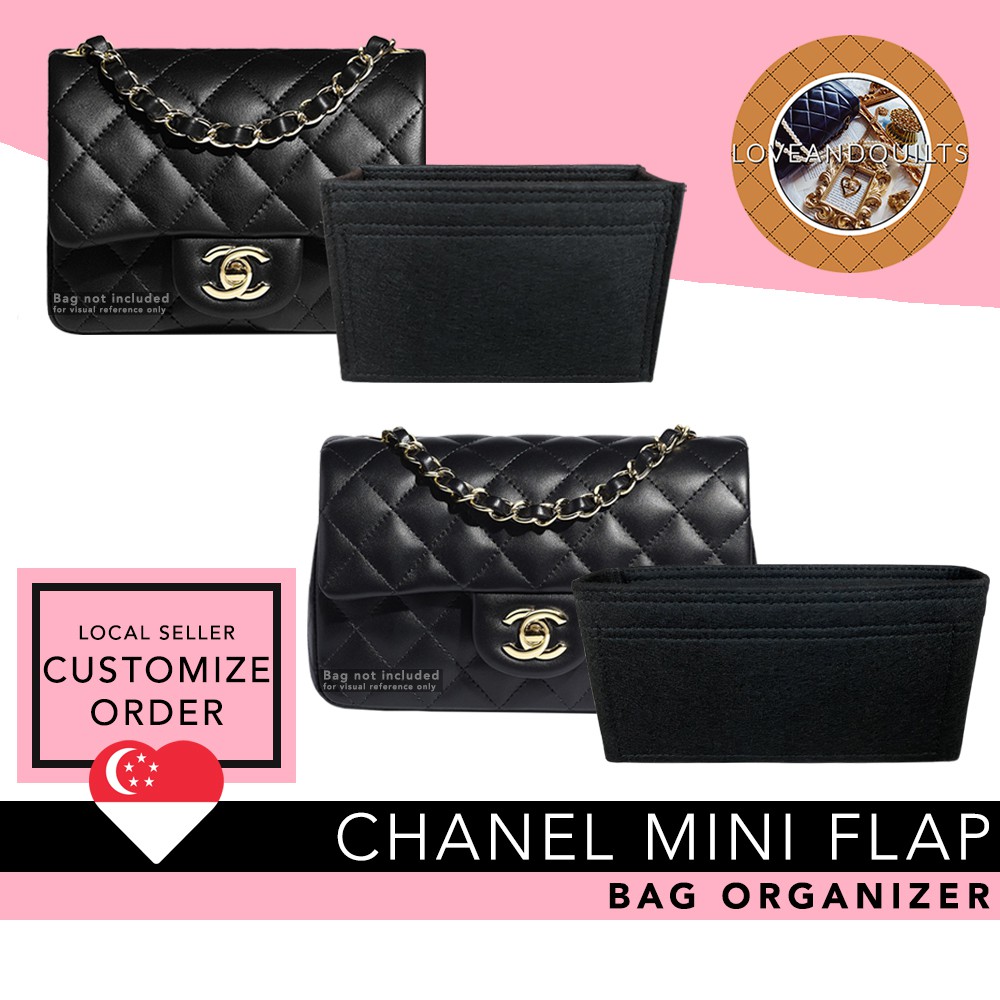 Chanel Classic Flap Organizer, Mini Square insert