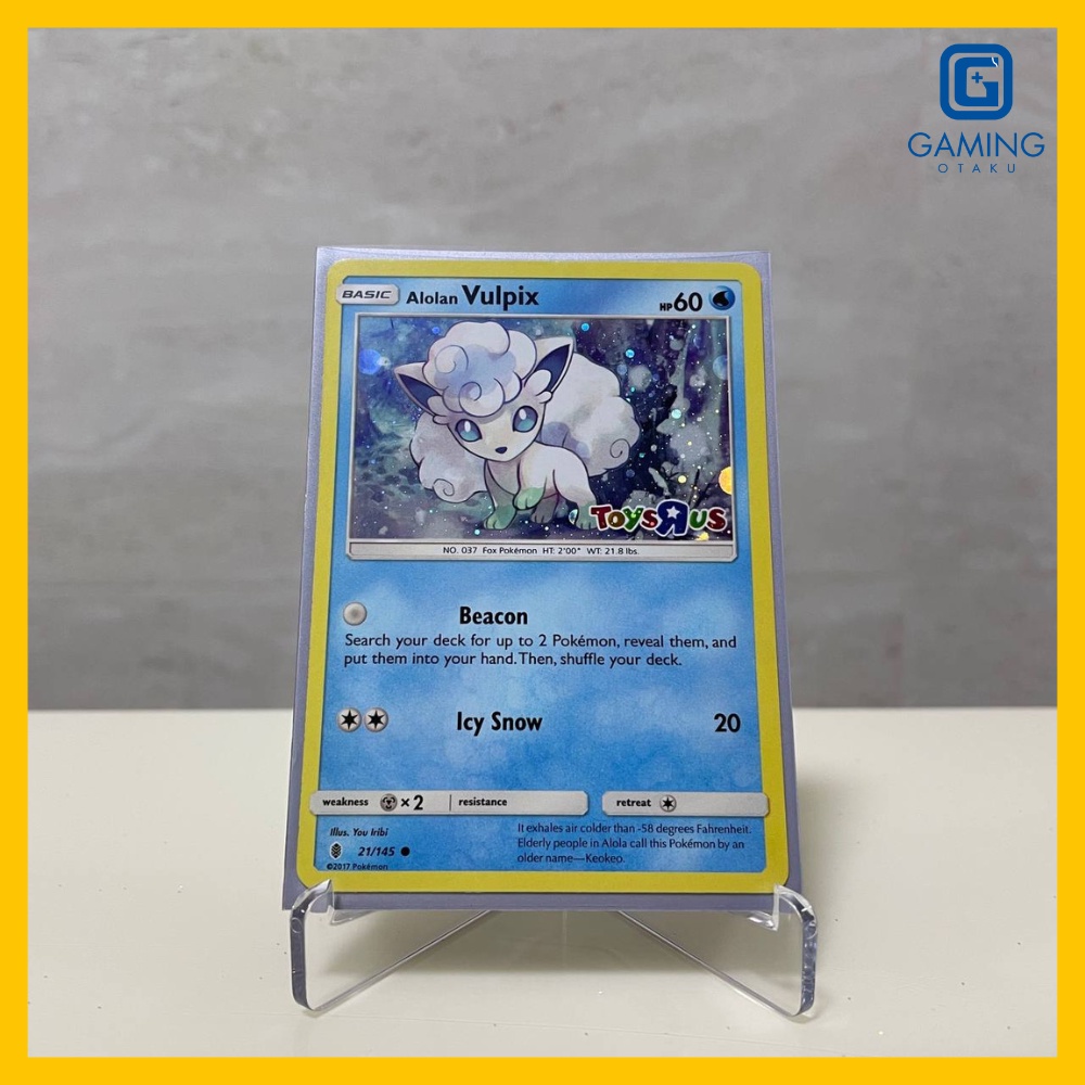 Alolan vulpix toys store r us promo