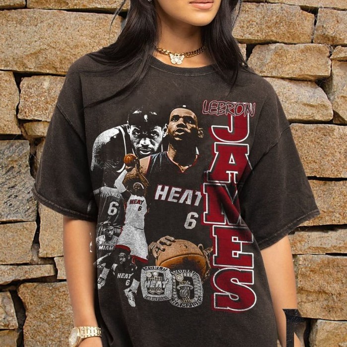 Lebron james vintage store shirt