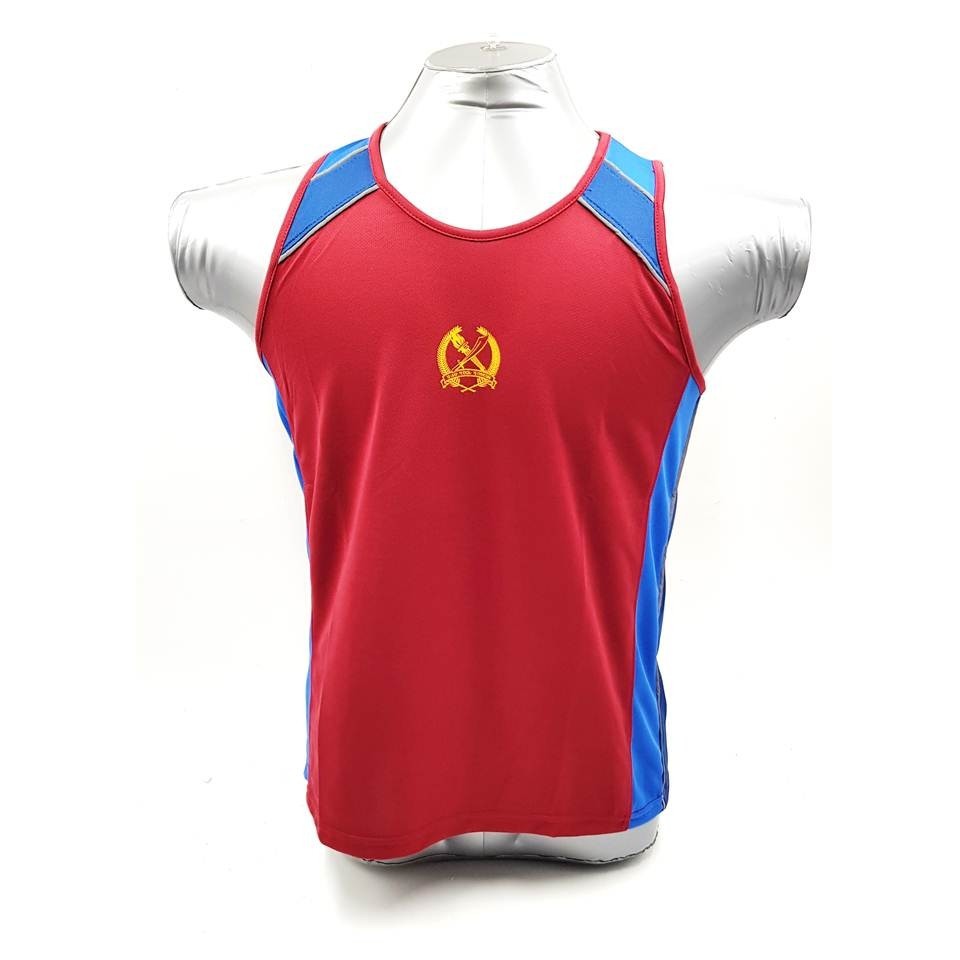 Red dri fit sales tank top