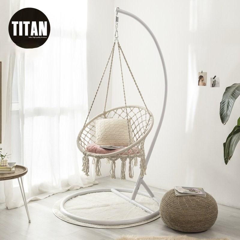 Nordic Hanging Basket Indoor Adult Swing Chair Available Nordic