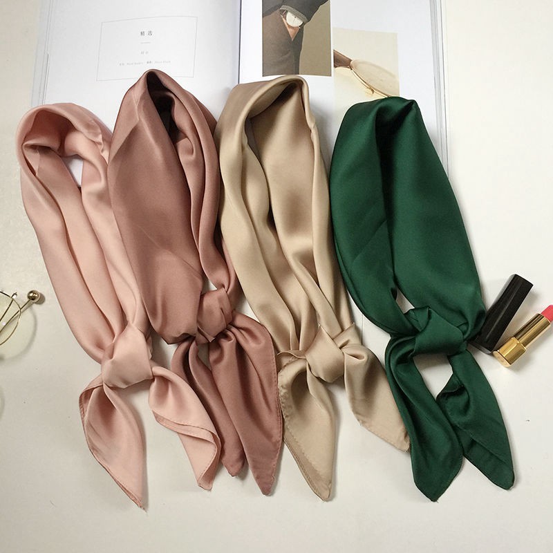 Plain square clearance scarves