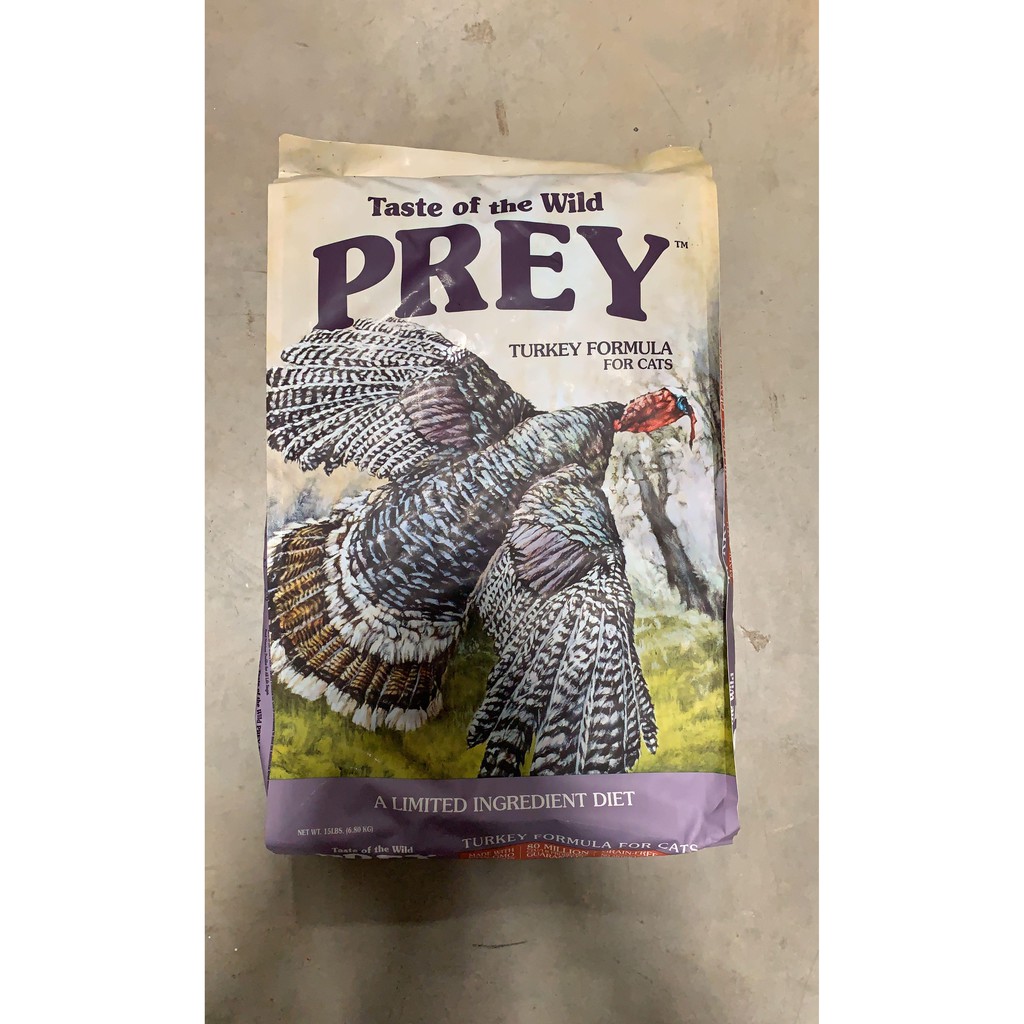 Prey turkey cat sales food