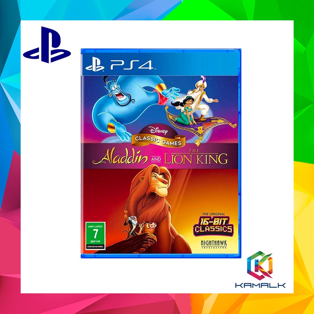 PS4 Disney Classic Games Aladdin And The Lion King (R2) | Shopee Singapore