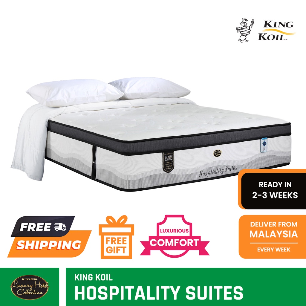 King Koil HOSPITALITY SUITES Mattress Luxury Hotel Collection