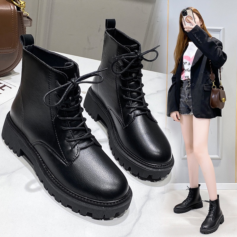 Boots korean style on sale