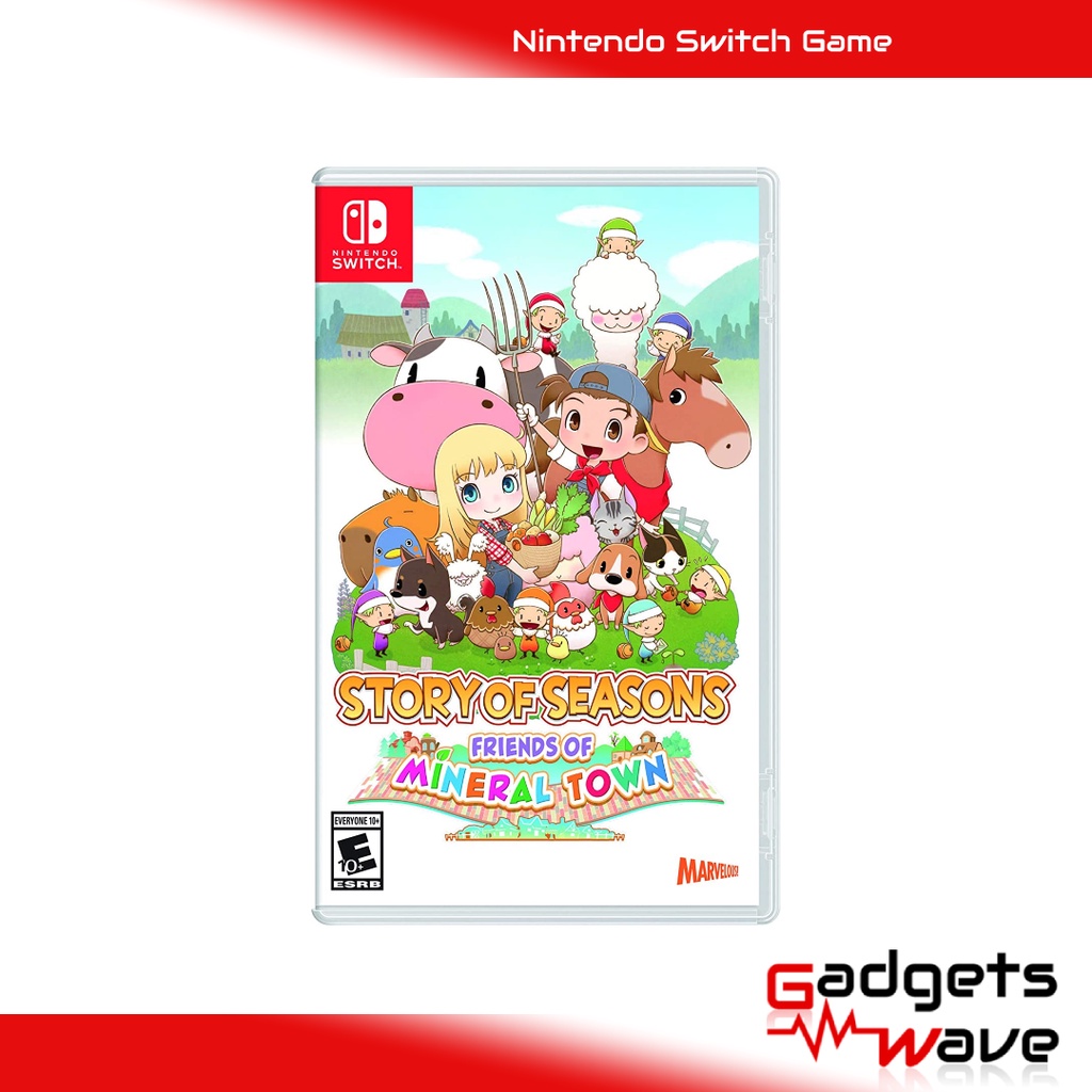 Story of seasons friends of best sale mineral town nintendo switch release date