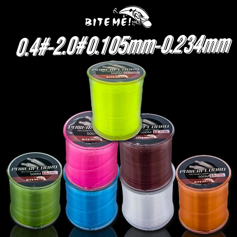 Fishing Line Nylon Super Strong Wear-resistant 2LB - 40LB 500M/100M Japan  Nylon Line