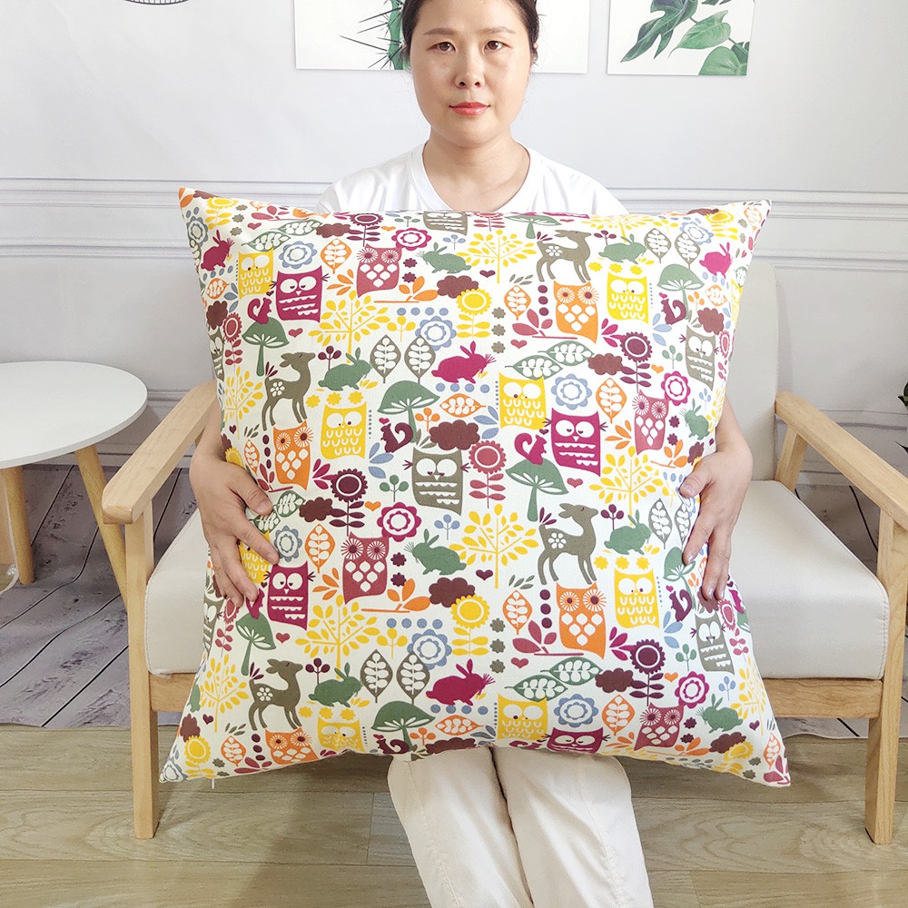 Big pillow cover best sale