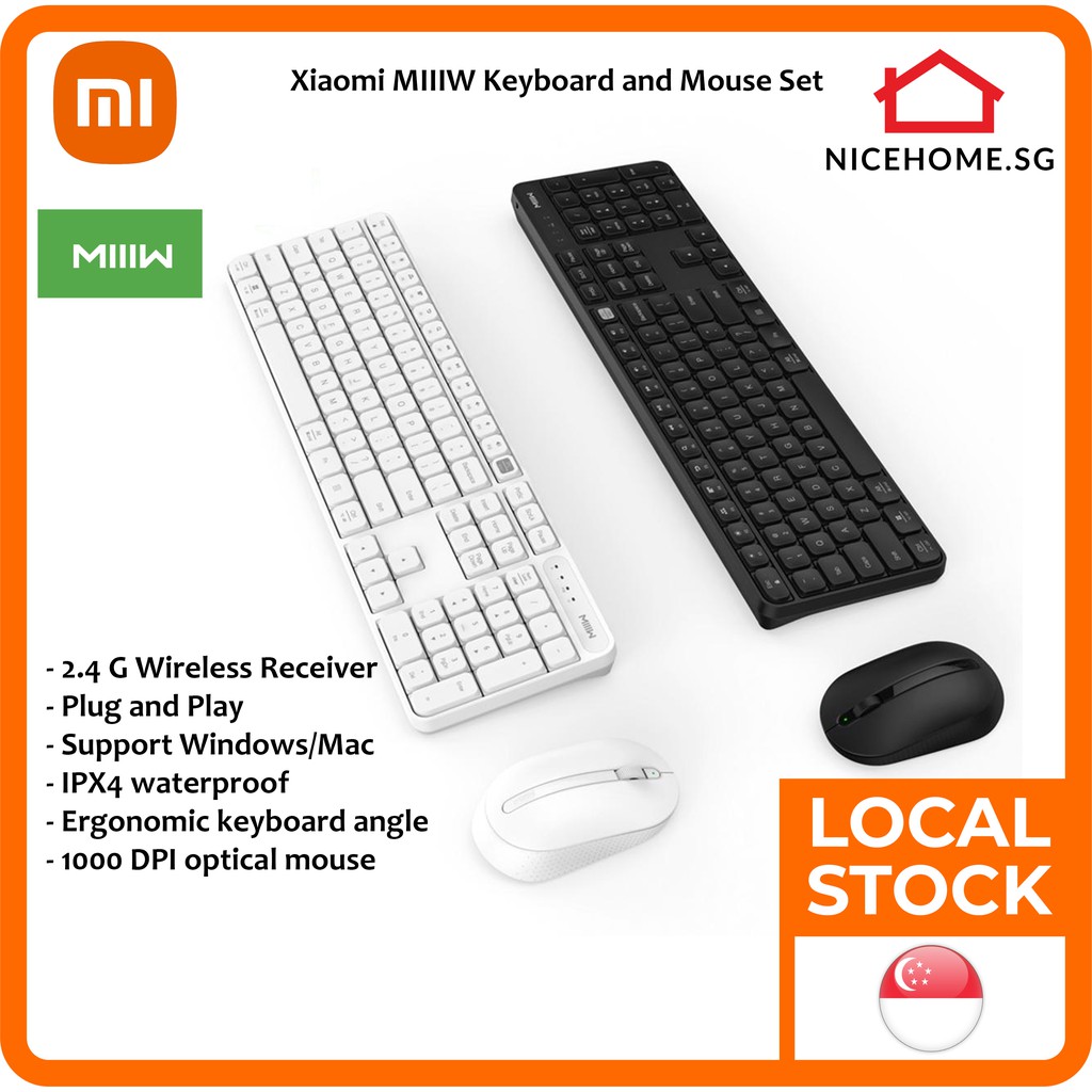 Comprar Xiaomi MIIIW Wireless Office Keyboard and Mouse - Combo