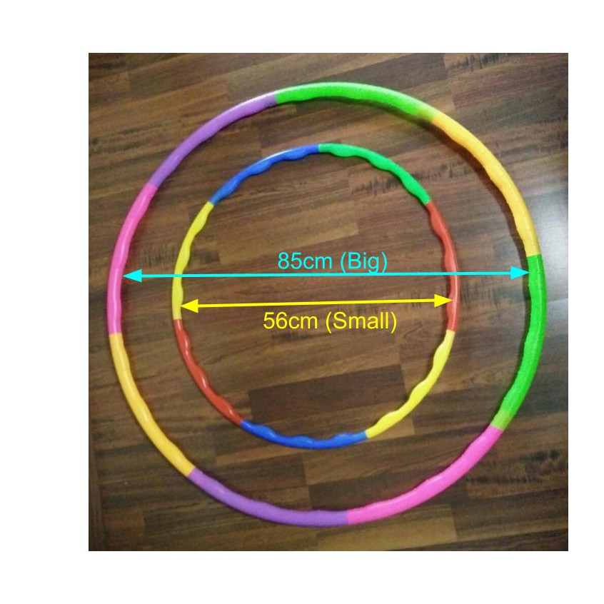 Hula Hoop For Fitness and Indoor Outdoor Games SG Seller