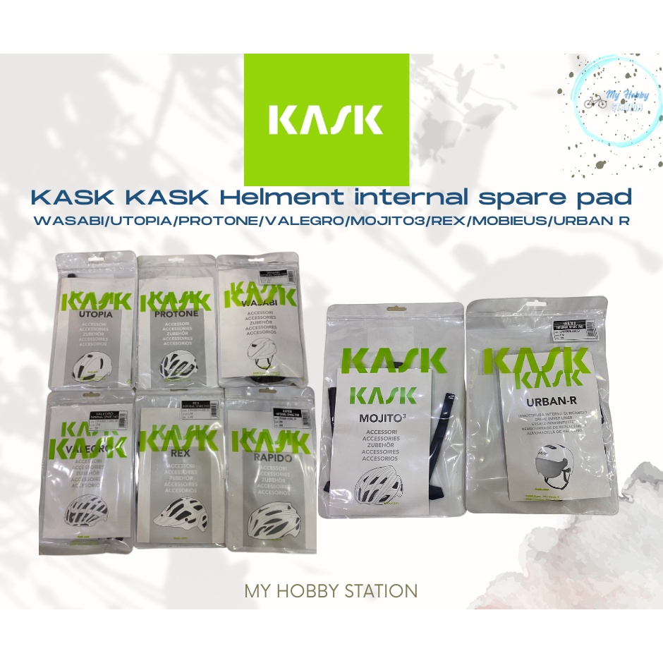 Kask protone hot sale pad set