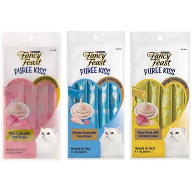 Fancy feast tuna top treats