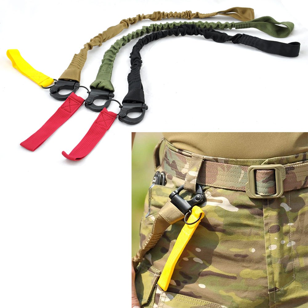 Cheap Latex Bungee Cord Metal Cords Carabiner Clip Strap Outdoor Elastic  Strap Outdoor