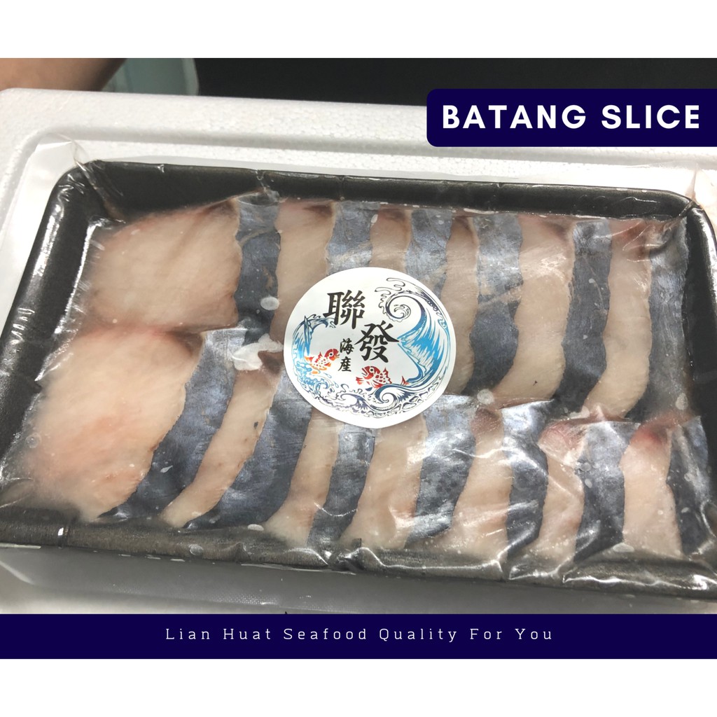 Lian Huat Seafood Fresh Batang Slices 200g Vacuum packing