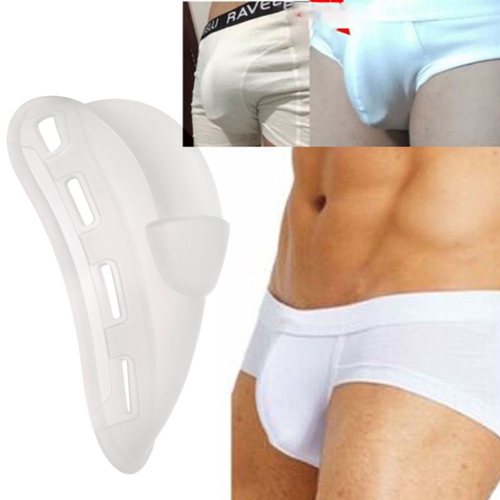 Men Sexy Bulge Pouch Pads Enhance Cup Penis Enlarger Underwear