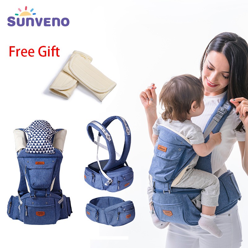 Ergonomic hipseat cheap baby carrier sunveno